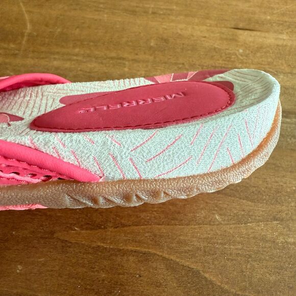 Merrell Pink Lorelei Thong Toe Separator Sandals Women's 8 - Picture 6 of 8